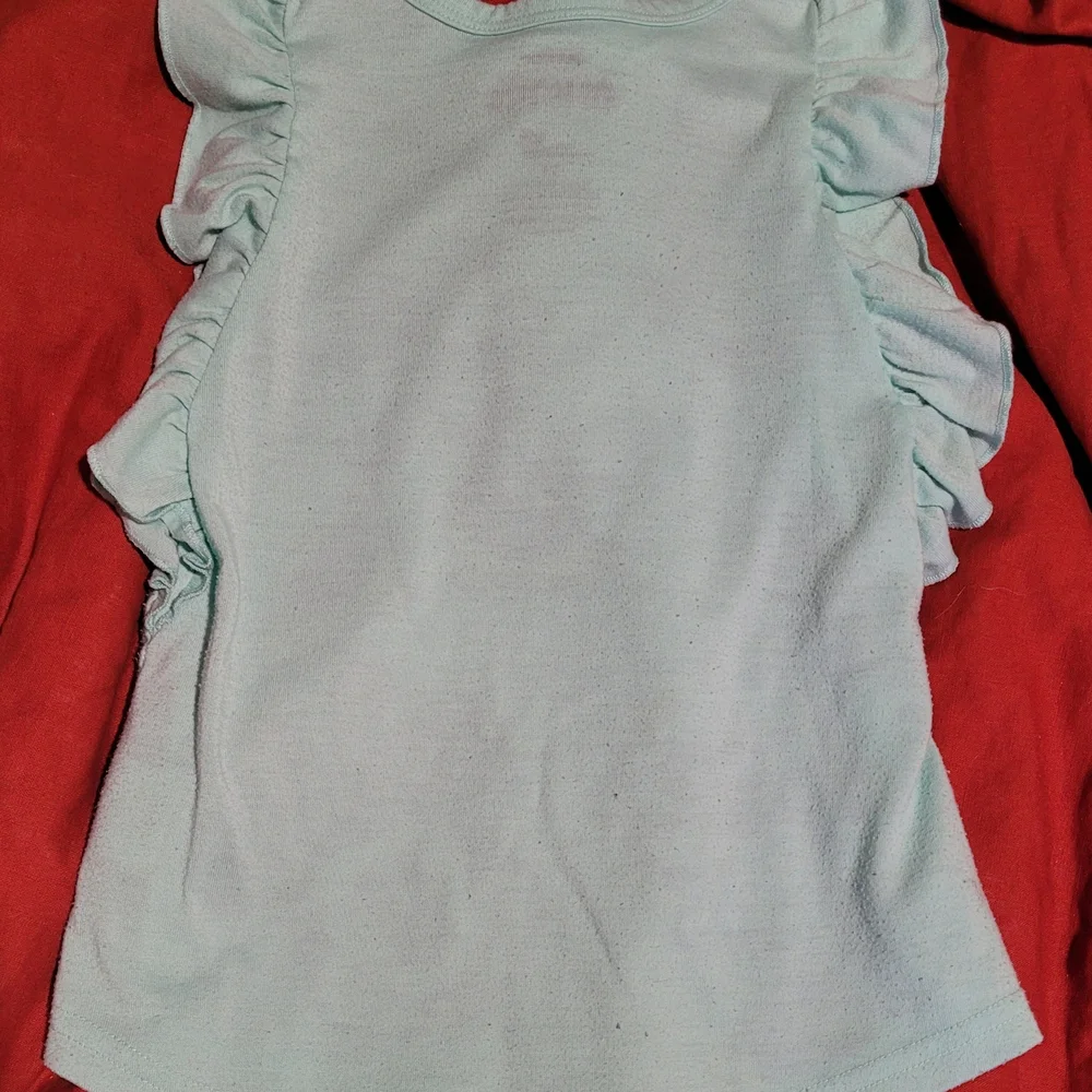 Minnie Mouse Light Aqua Ruffle Nightgown, Toddler 2T - Picture 4 of 4